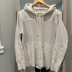Maurices Cream sweater Hoodie